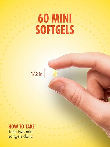 Miniatura 4 de Sundance Mini cápsulas blandas de aceite de pescado de 1340 mg  60 unidades  Controla los eructos de pescado  Fórmula de alta resistencia con