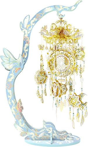 Miniatura 1 de HUANXI Rompecabezas de metal 3D para adultos, kit de modelo, atrapasueños, juguetes de construcción para el cerebro, ideal