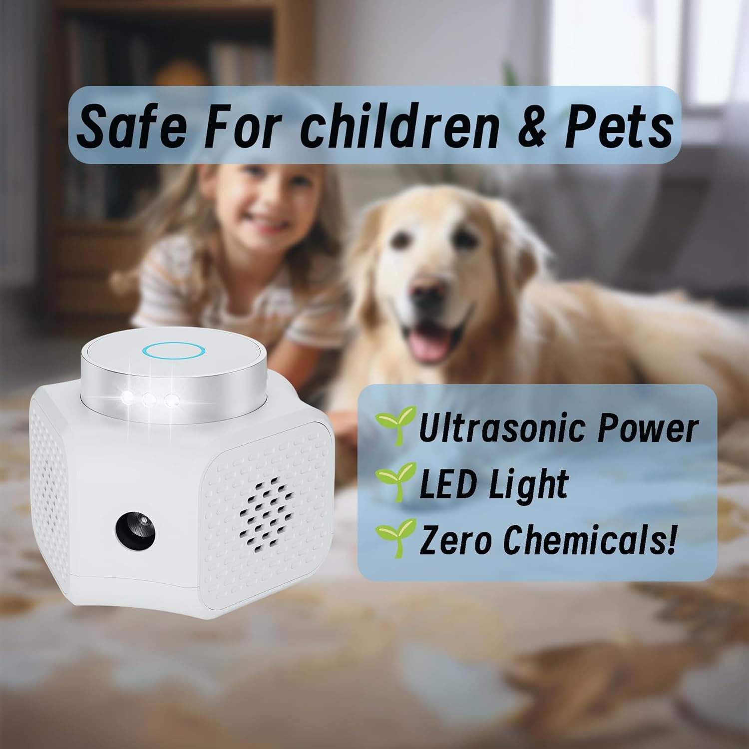 DrShark Mice Repellent Indoor Ultrasonic Pest Repeller Indoor Rat Repellent for House Mice Rodent Repellent Ultrasonic Plug in Electronic Plug in Ultrasonic for Home Garage Office - 360° Coverage - Image 4