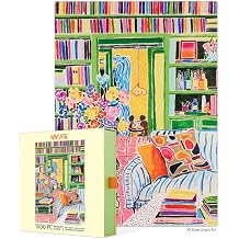 WerkShoppe Books & Bouquets 1000 Piece Puzzle