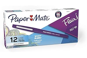 Paper Mate Flair Medium Point Purple Flair Pens