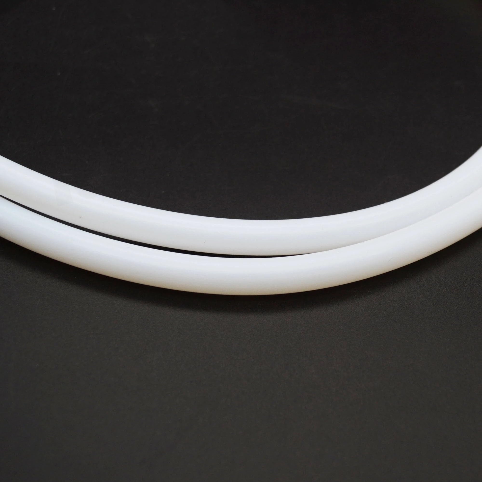Tubo de PTFE de 50 metros, tubo blanco for filamento de PTFE de 1,75mm o 3mm, fontanería de accesorios de impresora 3D Transporte Flexible(ID2mm OD3mm)