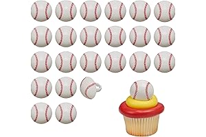 DecoPac Baseball Rings - Ace Your Baseball Themed Celebrations!