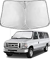 Vista 242 de EcoNour Parasol para Subaru Crosstrek 2013-2015 2016 2017, visera solar para parabrisas delantero y ventana, bloqueador de calor UV y protector