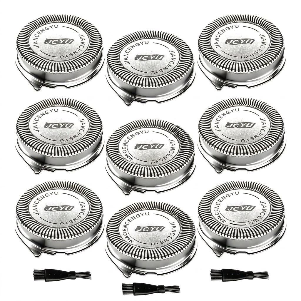 9 Pack SH30 Replacement Heads for Philips Norelco Series 3000, 2000, 1000