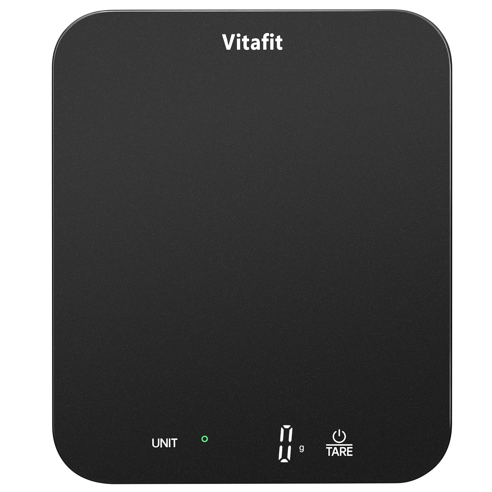 Vitafit 33lb/15kg Food Scales in High Precision 0.1oz/1g, Our Own Kitchen Scales Professional Factory SINCE 2001, digital scales for Cooking & Baking, LED, 3*AAA Battery, Spray Silver Black-image-17