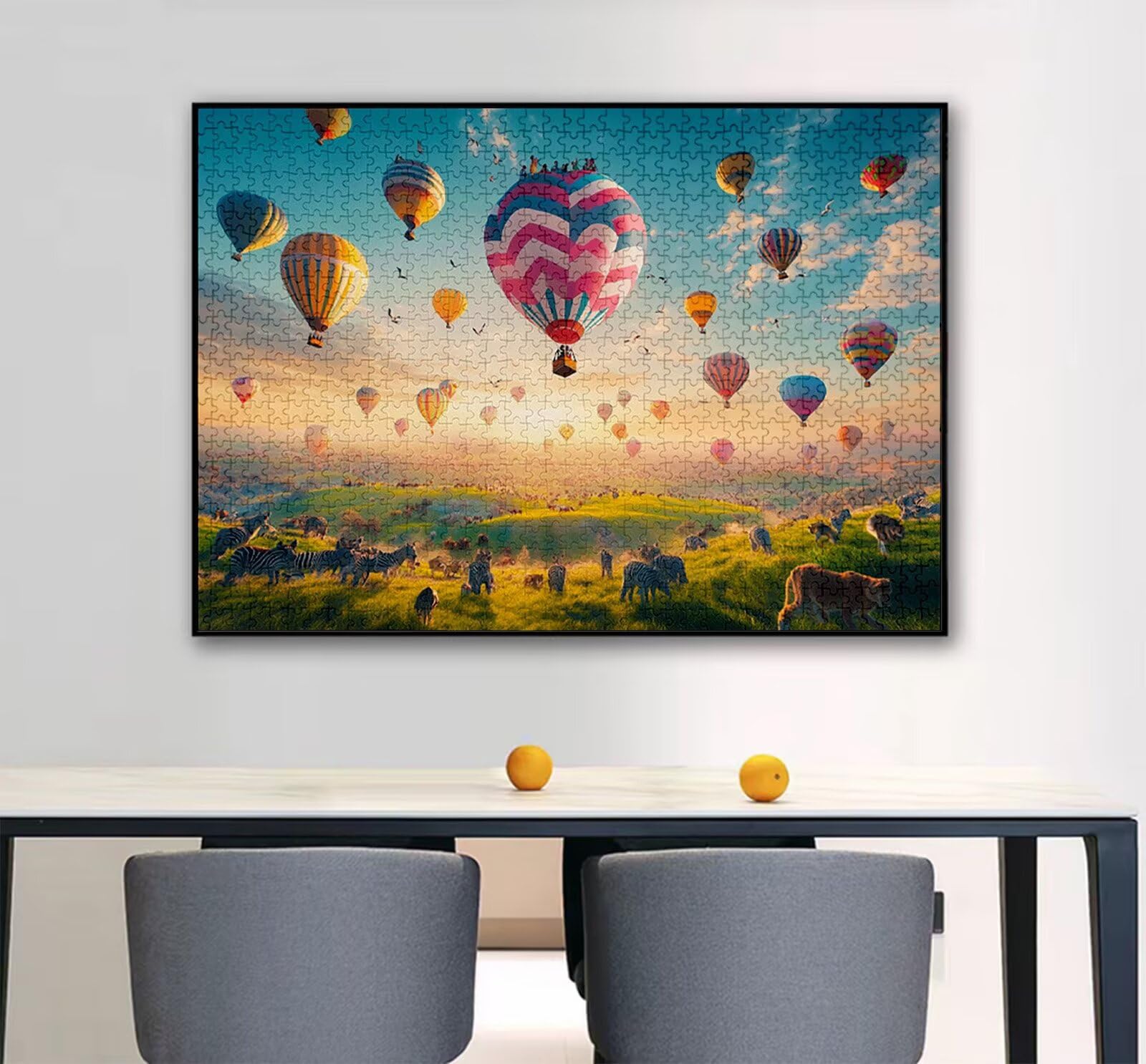 Model288 puzzle krajobrazowe, 2000 elementów, zebra dla dorosłych, kolorowe puzzle 5D dla dzieci od 14 lat, z pudełkiem na prezent, do dekoracji pokoju, salonu, prezenty dla kobiet