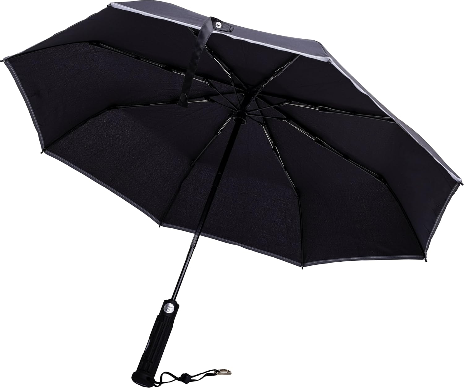 Uzi Tactical Self Defense Umbrella Windproof Unbreakable Fiberglass with Carbide Tip - Lightweight Large Portable Travel Umbrella for