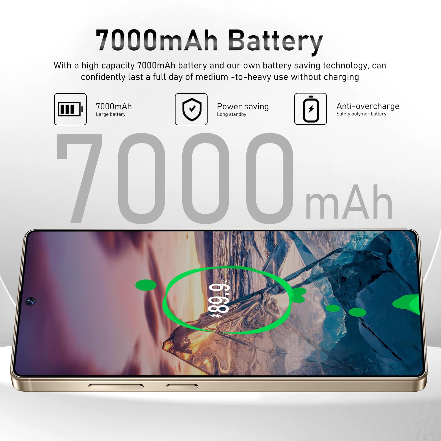 I25 Ultra Unlocked Smartphone,16+512GB Unlocked Phone,6.9" HD+ Display,Built in Pen,Snapdragon 8 Gen3 7000mAh Dual Speakers 5G/Face ID/Fingerprint Lock/Dual SIM/GPS (Desert Titanium)