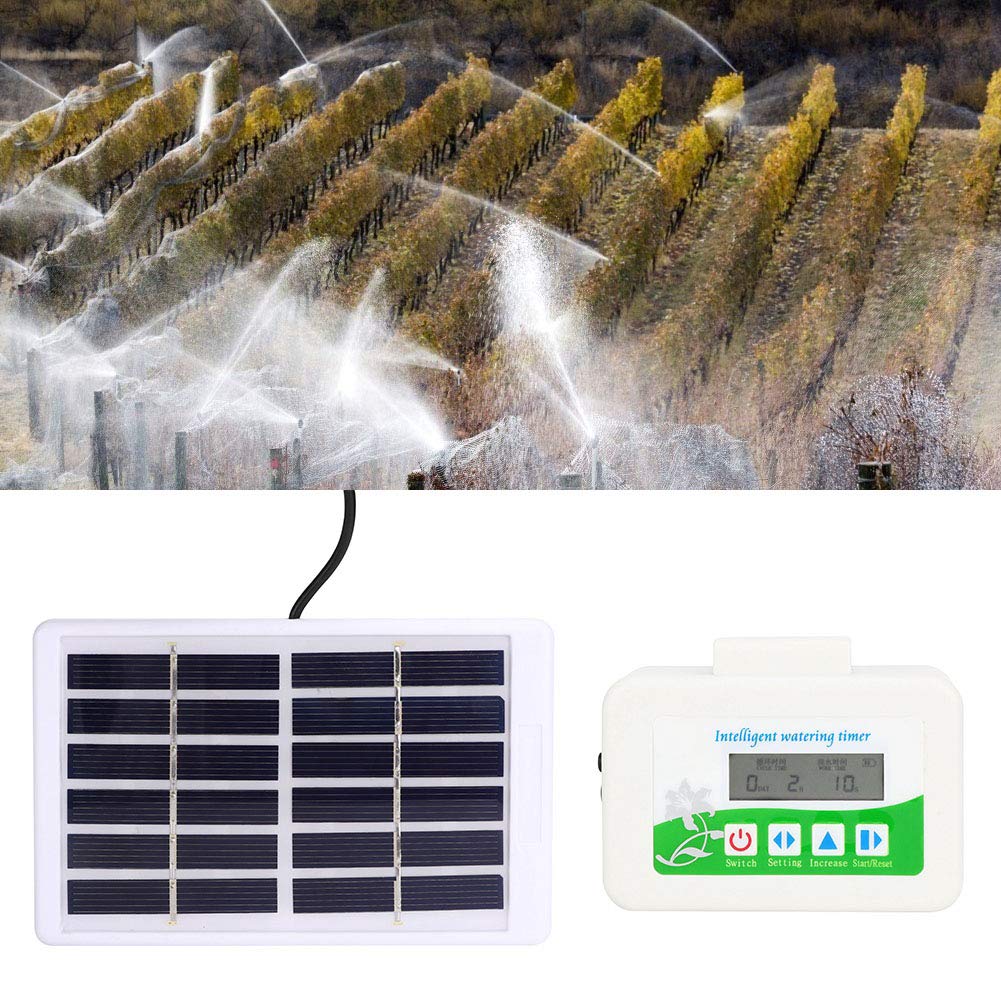 Timer di acqua solare set pianta floreale strumento kit di irrigazione a goccia intelligente