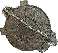 Vista 2 de Prensa de tortilla de hierro fundido Tortilladora Manual Herramienta de cocina auténtica