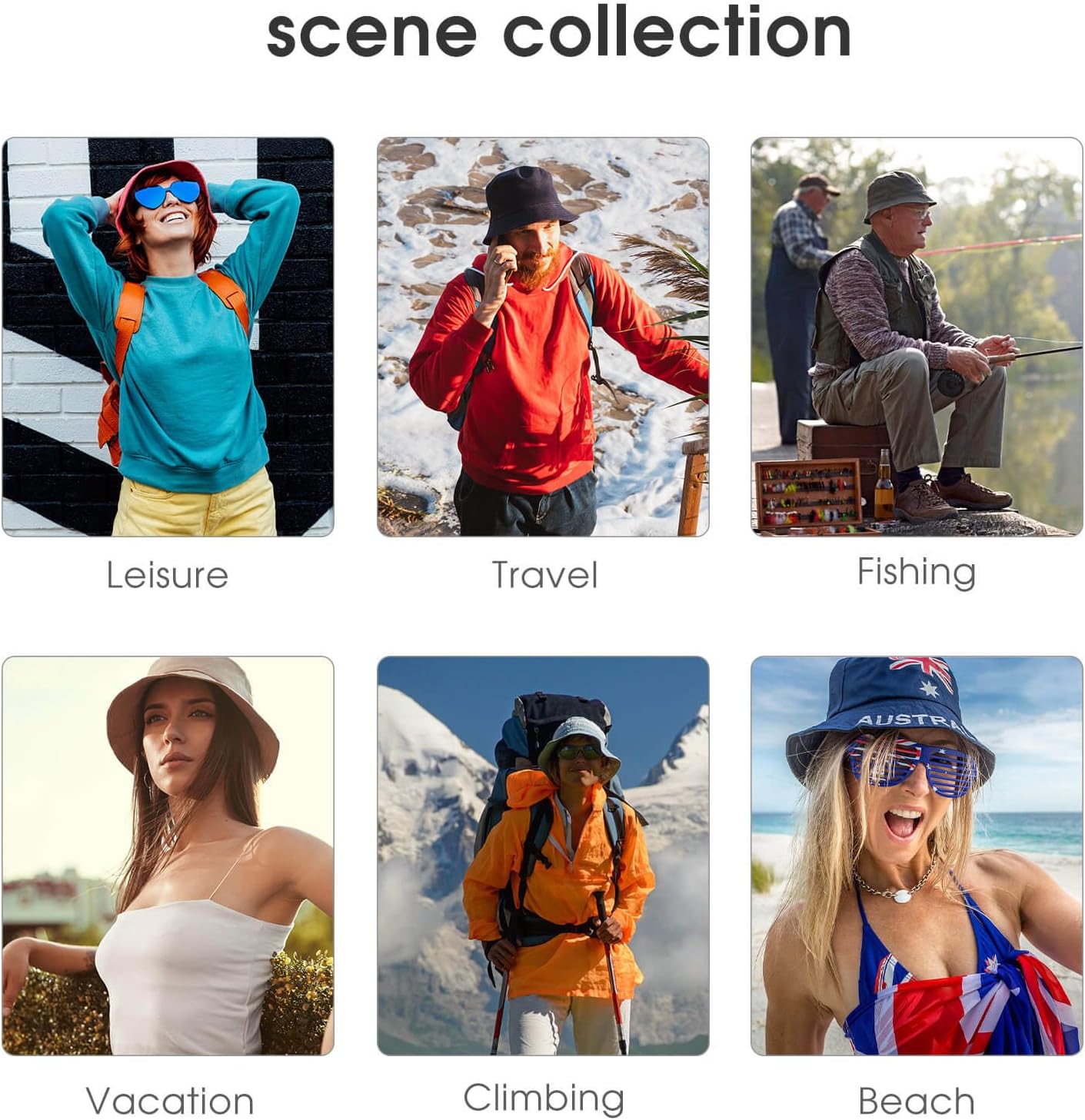 Men's Funny Hawaiian Matching Set Summer Beach Tracksuit 3 Piece Outfits Button Down Shirts Shorts and Bucket Hats - Image 6