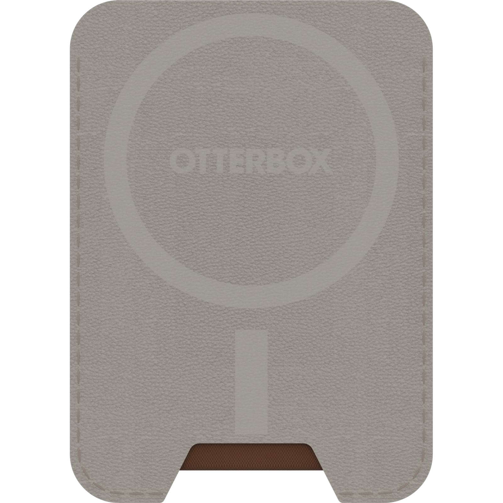 OtterBox Symmetry Cactus Leather MagSafe Wallet, Marron