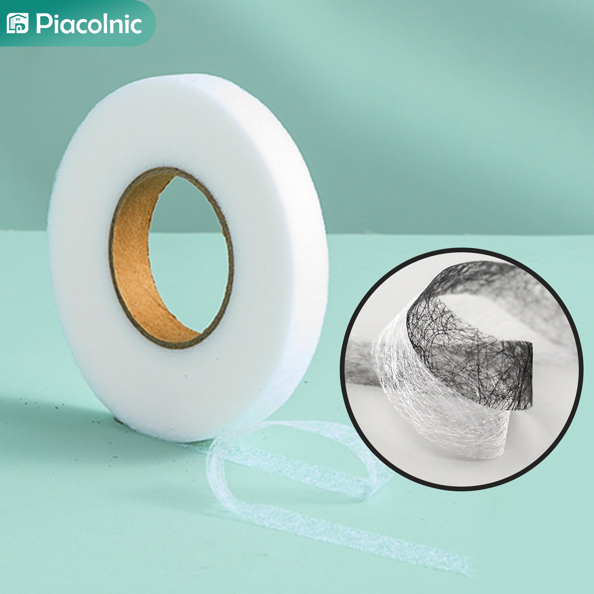 Lot De 2 Rubans Adhésifs Double Face Pour Vêtements, 1,27 Cm X 35,7 M, Sans Couture, Pour Ourlet De Pantalons, Rideaux, Vêtements, Tapis, Housses De Canapé, Arts