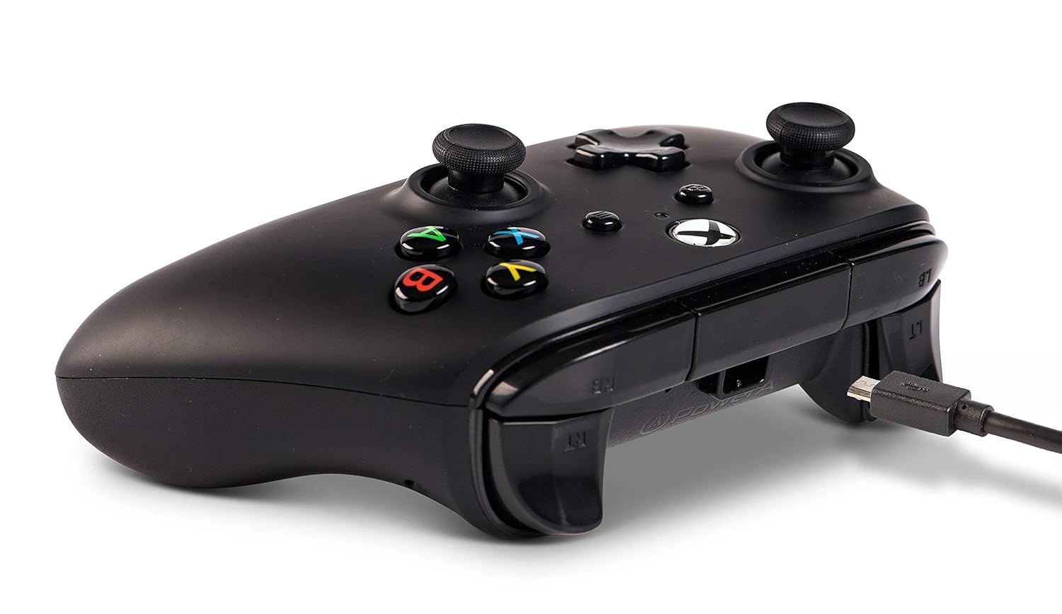 PowerA Enhanced Wired Controller for Xbox One - Black (Renewed)