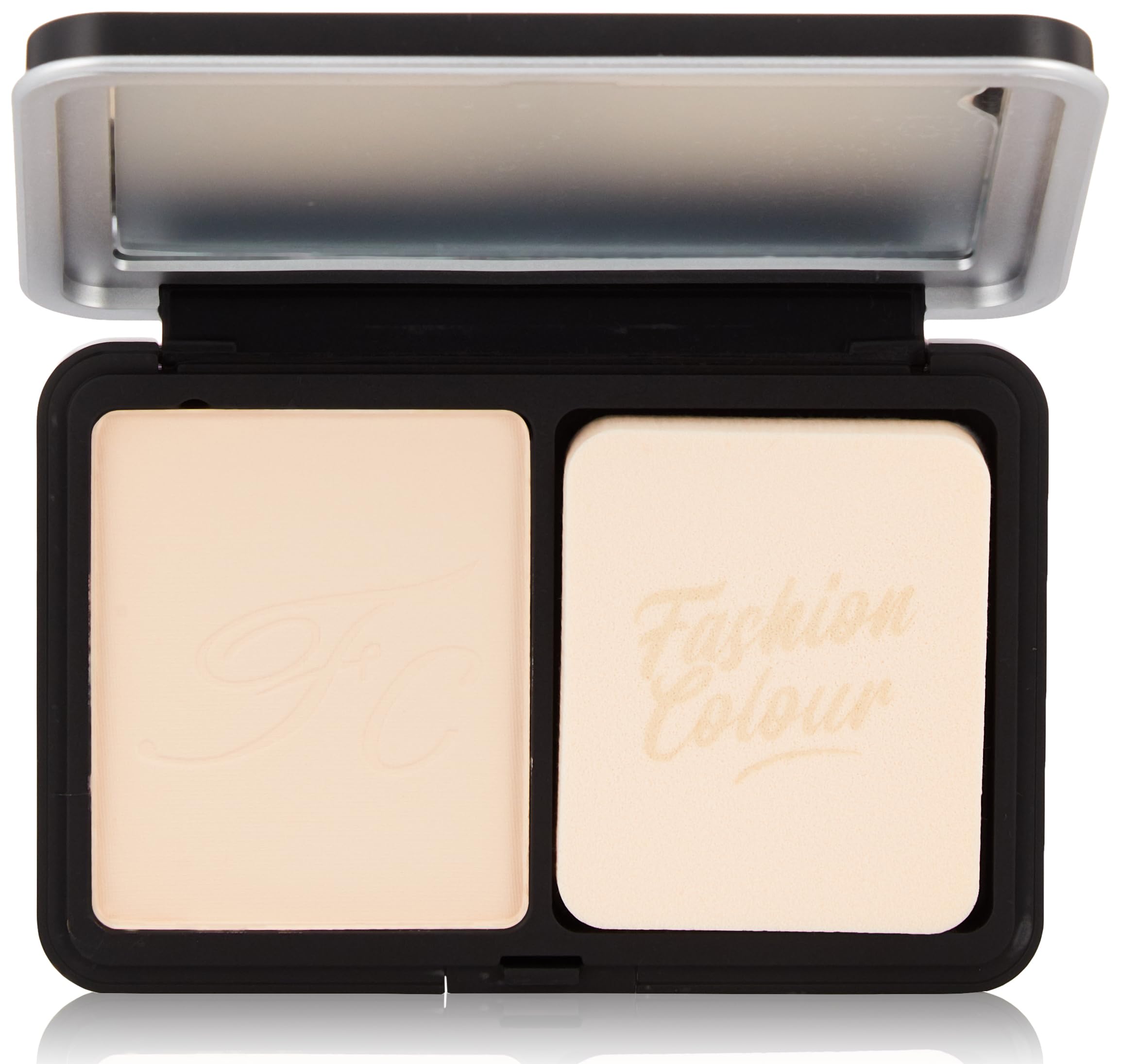 Fashion Colour Platinum Perfect Match Face Powder With Mirror + Powder Puff | Velvety Formula | Matte Finish | Upto 11 hrs of Lightweight Coverage(FC15, 10g)-image-28