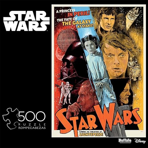 Miniatura 3 de Buffalo Games - Star Wars - El destino de la galaxia en juego! - Rompecabezas de 500 piezas para adultos - Rompecabezas desafiante perfecto