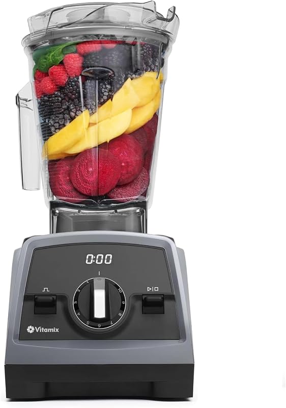 Licuadora Vitamix Venturist Pro, grado profesional, 64 oz. Contenedor de perfil bajo, gris (renovado)