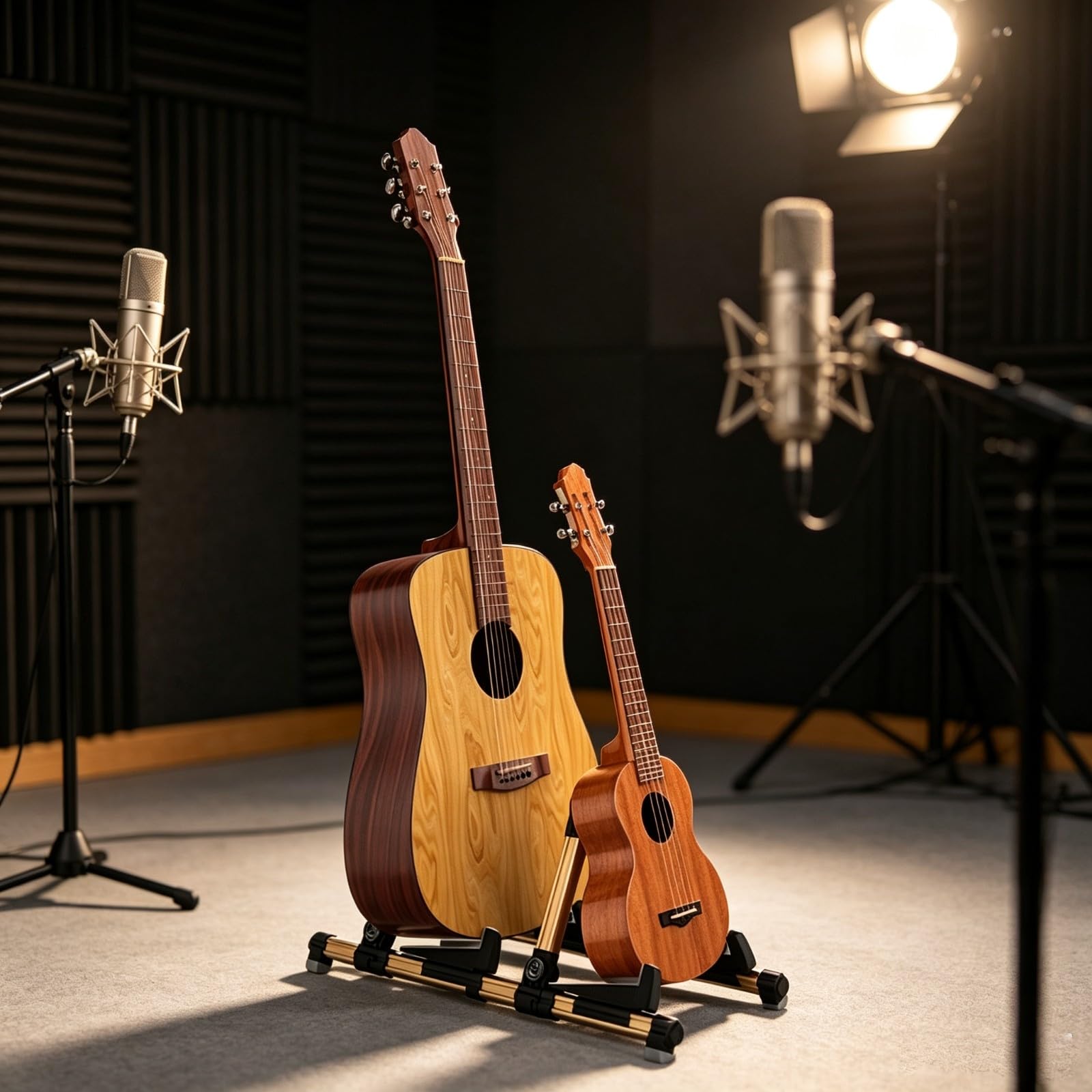 Faltbar ständer faltbarer Gitarrenständer, klappbarer Instrumentenständer, für Zuhause, Proberaum