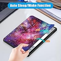 Vista 4 de Funda para Galaxy Tab S9 de 11 pulgadas, versión 2023, ligera, delgada, cubierta de soporte para SM-X710/716B/718U con función de apagado