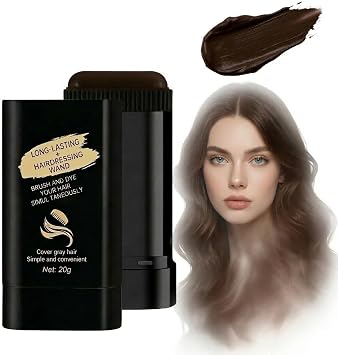 Hair Colour Stick, Brownish-Black Root Touch-Up, 20g, Comb Applicator