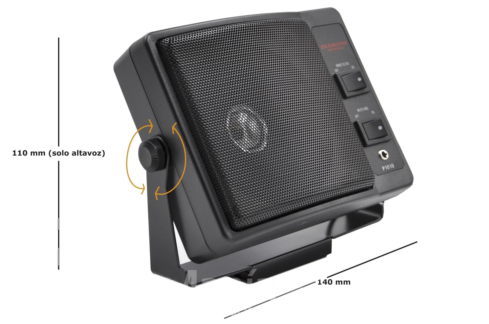 DIAMOND ORIGINALE P-1010 ALTOPARLANTE ESTERNO PER USO VEICOLARE O BASE COMPATIBILE ICOM/YAESU/KENWOOD/WOUXUN