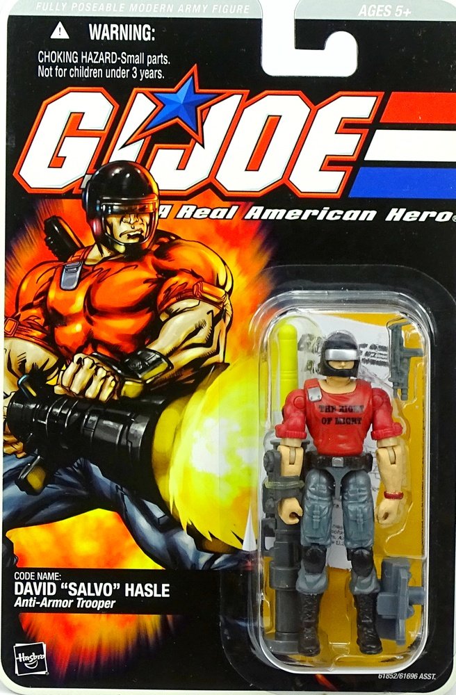Amazon.com: GI Joe 3.75 Single Figure Salvo : Toys & Games