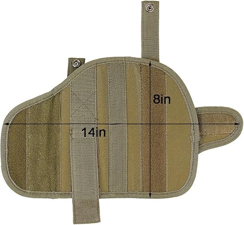 Miniatura 5 de Funda de pierna caída, arnés de pierna táctica para muslos para diestros