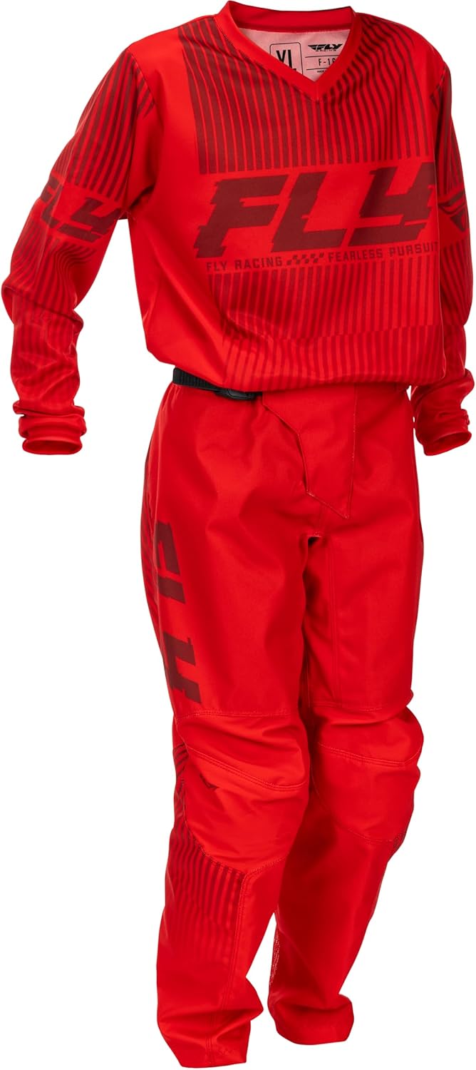 Fly Racing Youth F-16 Powersports Protective Gear Set – For Dirt Bike, BMX, MTB Riding – Comfortable, Breathable, Lightweight