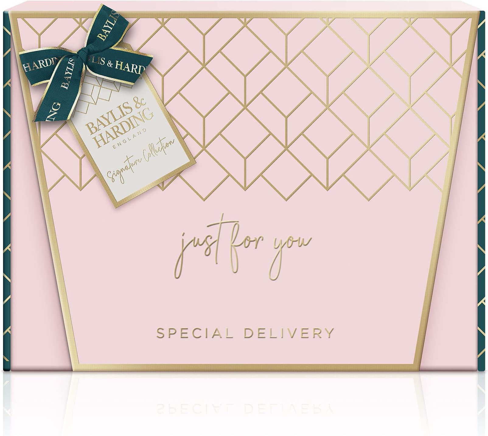 Signature Collection Jojoba, Vanilla & Almond Oil Just For You Luxury Special Delivery Gift Set (Pack of 1) - only at Amazon - Vegan Friendly