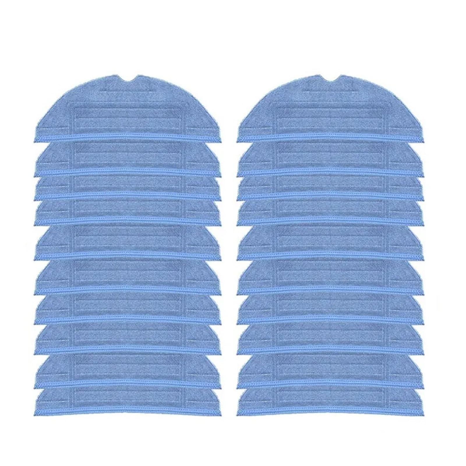 Dcztgbds 20Pcs Mop Cloth，Compatible For Roborock，S7 Max S7 Maxv T7splus Vacuum Robot Replaceable Cleaning Accessories(20Pcs)