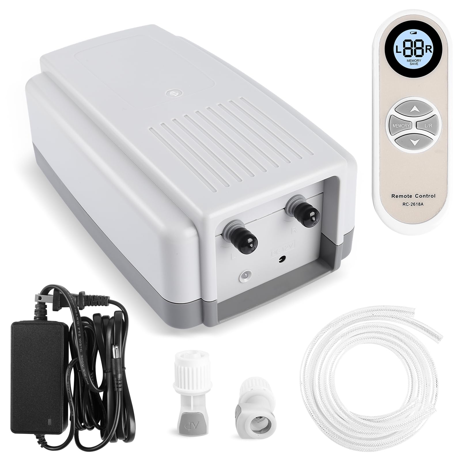 Air Pump for Sleep Number or Select Comfort Bed Pump Replacement with  Remote, Air Mattress Pump Replacement Parts Valve with Wireless Remote