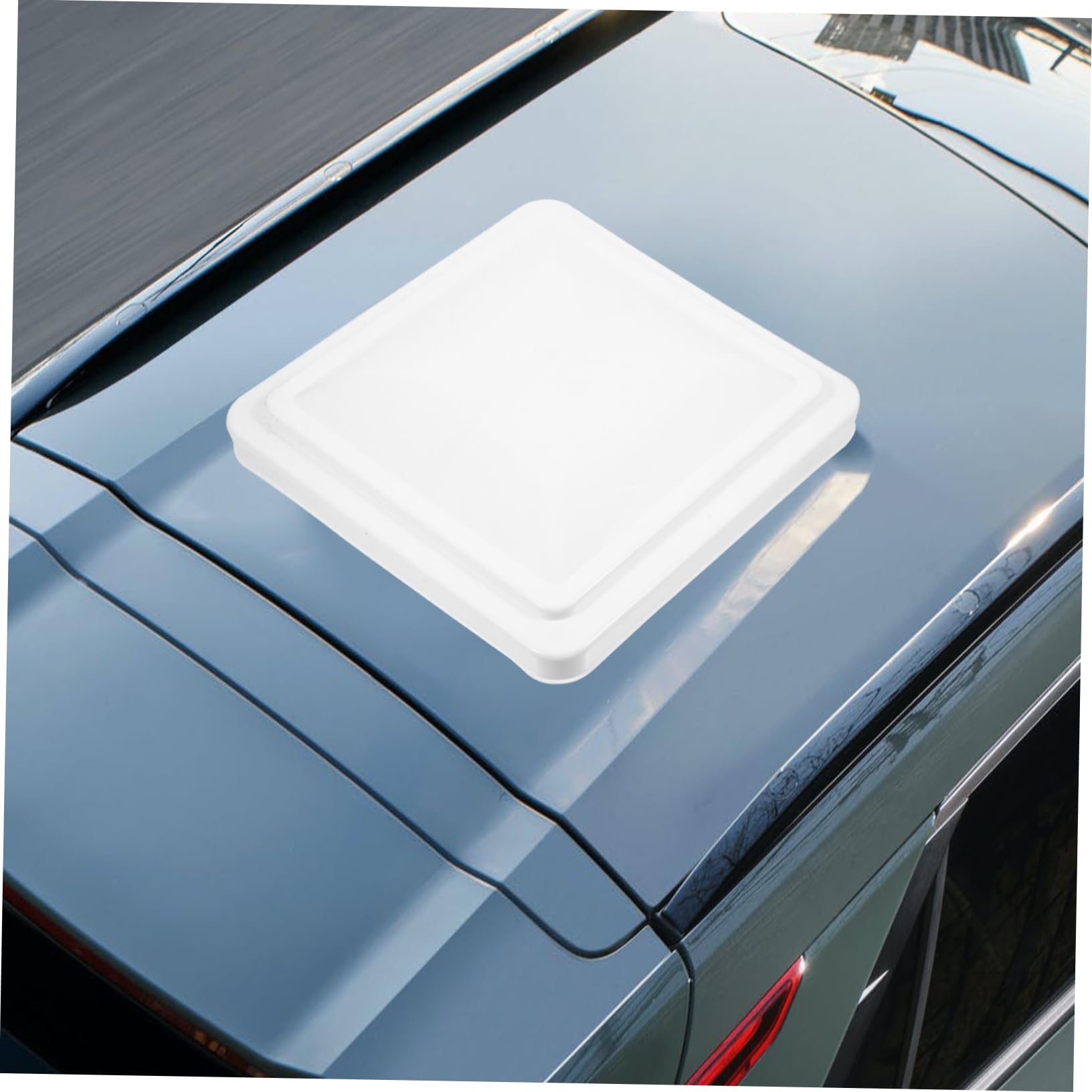 GALPADA Copertura in Plastica per Tetto Camper di Ventilazione 14x14 Pollici Installazione Semplice Bianco per Rv Bagno e Area Ventilata