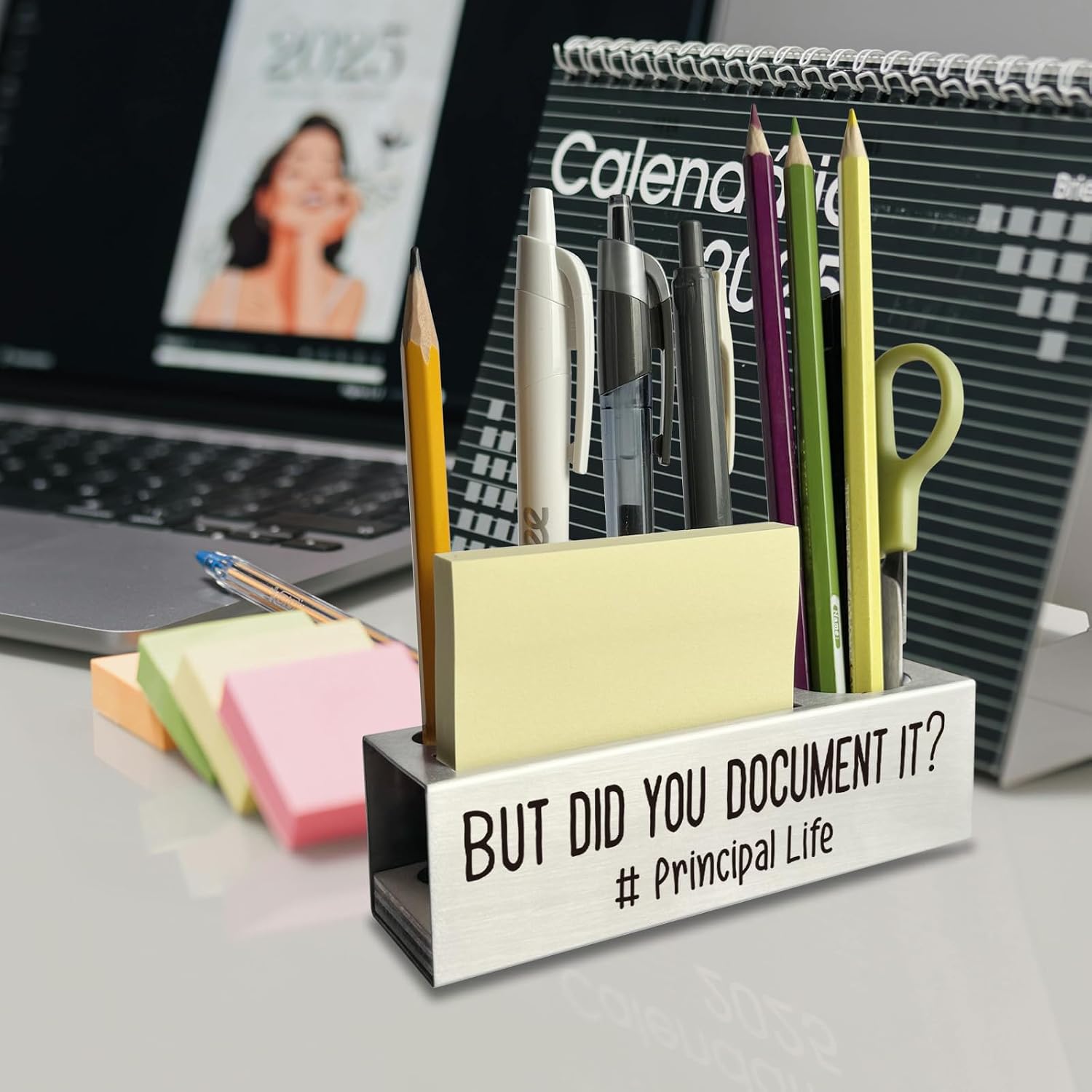 akeke Funny Principal Gifts for Women, Men, Principal Gifts, School Principal Life Appreciation Thank You Week Day Birthday Humor Gifts Office Decor Pencil Holders & Pen Holders ASB26 image 5