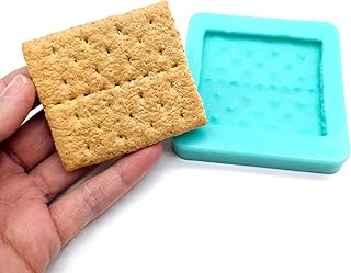 Graham crackers honey Mold Wax mold Resin mold Soap mold Realistic Flexible mold NC013