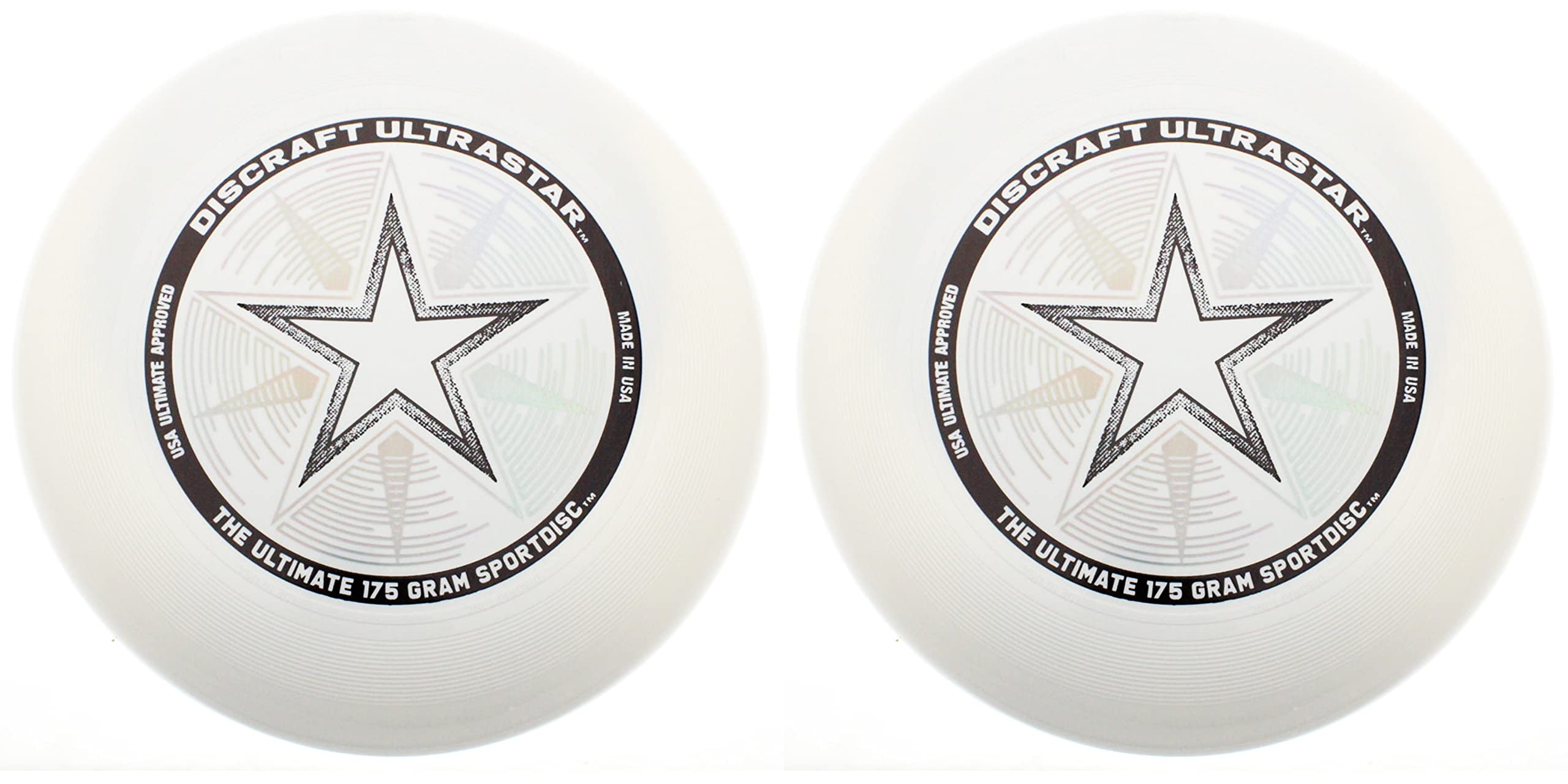 Discraft175 Gram Ultra Star Sport Disc - 2 Pack