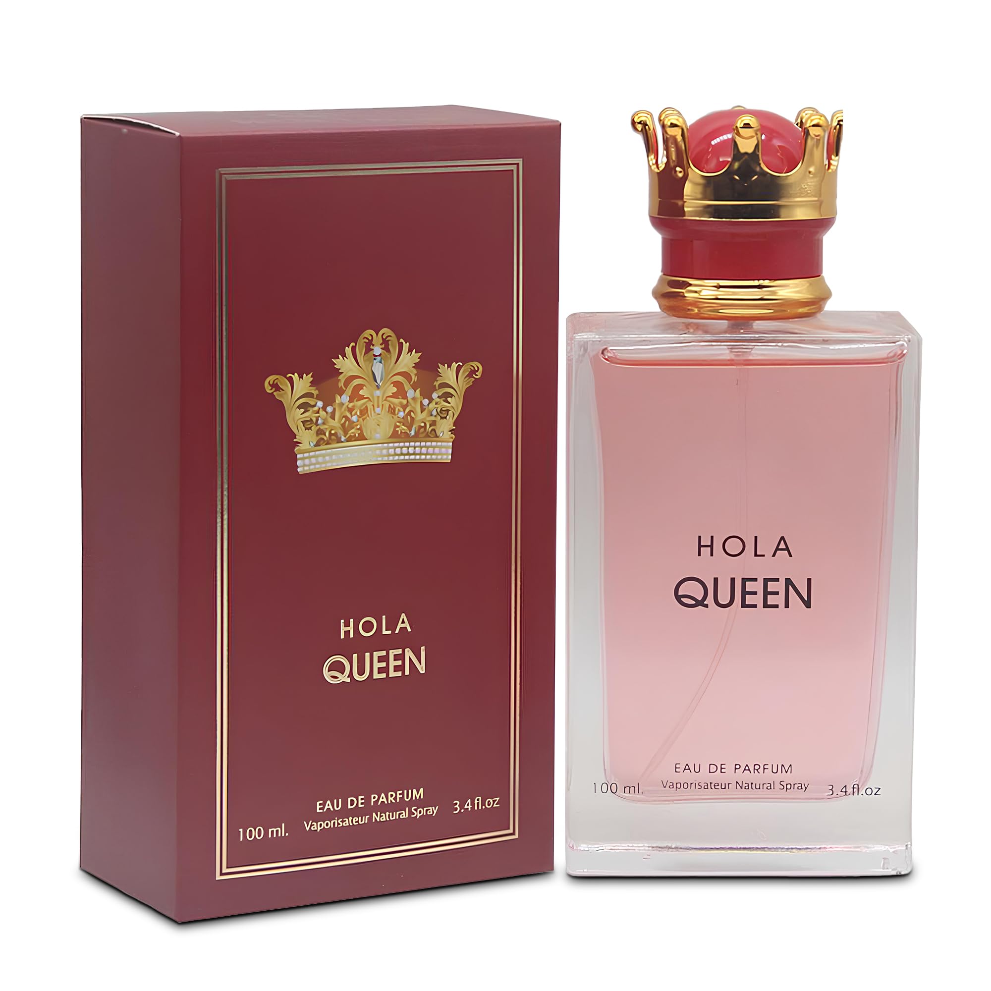 AFLUXE Hola Queen Women Perfume Long Lating Eau De Parfum–Fresh And Trendy Natural Spray Fragrance For Effortless Chic 3.4 Fl Oz For Daily Used