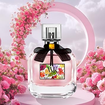 WK JALY Floral Drunk Eau De Parfum Spray, Women's Perfume, With Notes of Rose, Sandalwood, Long Lasting Fruity Fragrance, 3.4 fl oz