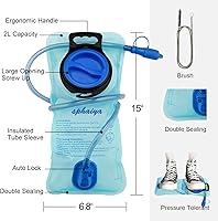 Vista 2 de Bolsa de almacenamiento de agua para bolsa de almacenamiento de agua de 2L-3L, repuesto de paquete de hidratación militar para senderismo, ciclismo