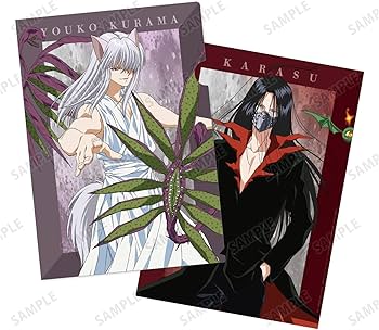 Amazon.co.jp: 幽☆遊☆白書 描き下ろしイラスト 妖狐蔵馬&鴉 暗黒武術