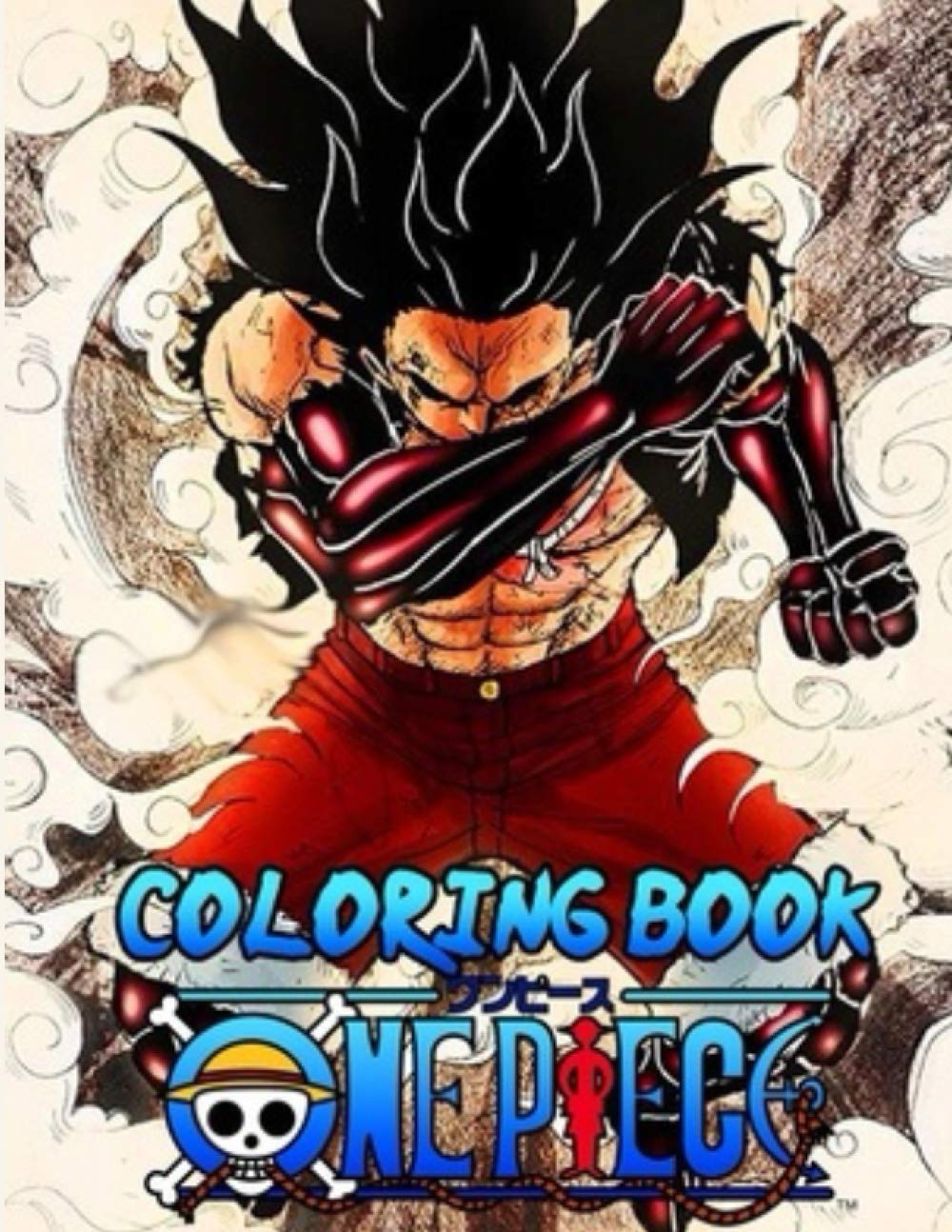 Buy one piece coloring book: one piece coloring book for lovings