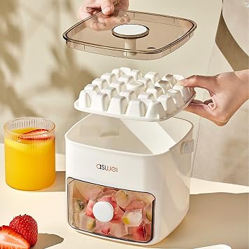 Ice Cube Tray, 48 Grid, Easy Release, Food-Grade