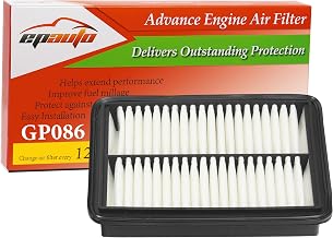 EPAuto GP086 (CA12086) Engine Air Filter Replacement for Toyota Yaris (2017-2020), Scion iA (2016) - Fits SkyActiv Engines