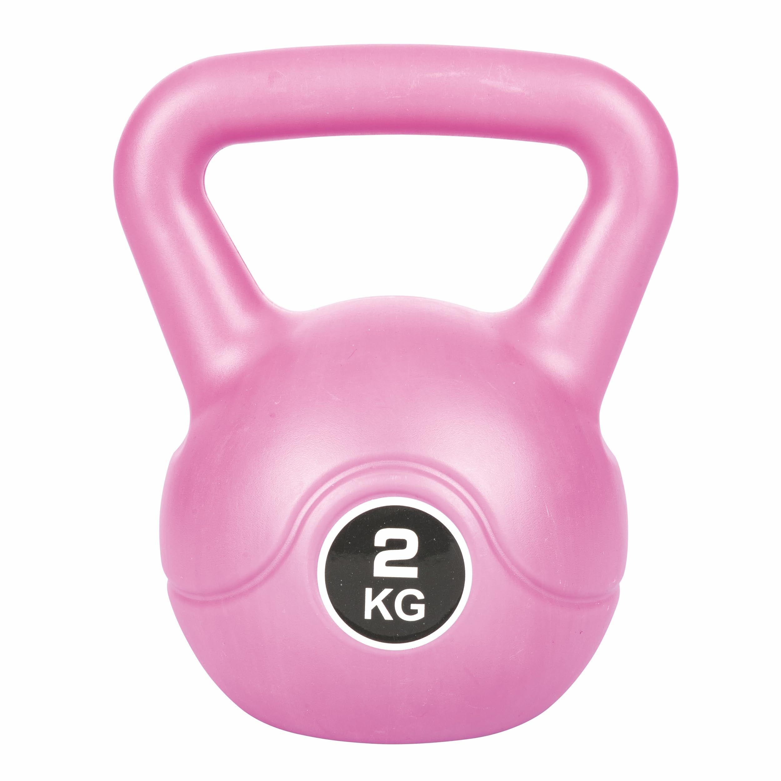 Kettlebell 2Kg per allenamento, presa antiscivolo, FitLover