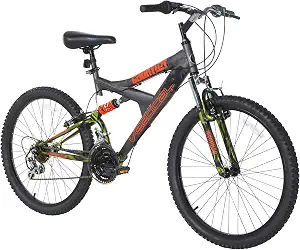 Dynacraft Vertical Gauntlet 24 Inch Mountain Bike for Teenagers and Adults