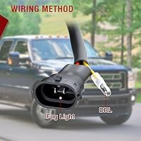 Vista 75 de Nilight Conjunto de luces antiniebla compatible con Ford Focus SVT 2002 2003 2004 2005 2006 Ford Focus SVT 2005-2007 Ford Escape 2003-2004 Ford