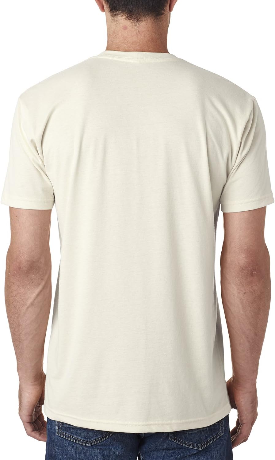 Next Level Men's Sueded Crew XL NATURAL - Image 2