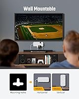 Vista 9 de Regleta de alimentación con protector de sobretensiones de 18 salidas de CA, 22 tomacorrientes, 2100J, cable de extensión resistente de enchufe