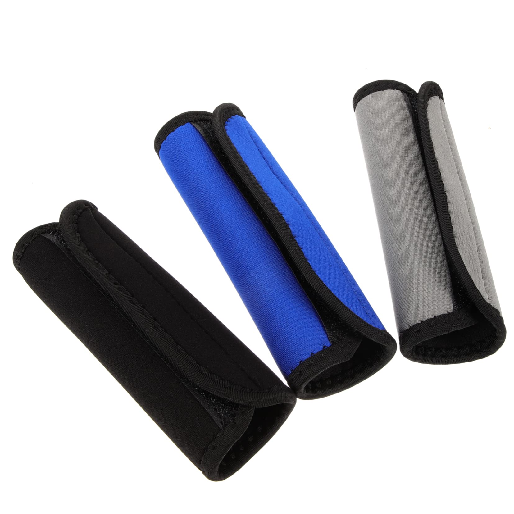 PACKOVE 15 Pz gestire la custodia etichette per bagagli protezioni maniglia valigia involucri maniglia valigia valigie protezioni flessibili della maniglia cinghie della borsa poliestere
