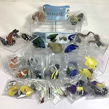 T*様 ユージン 原色図鑑シリーズ10 原色海水魚図鑑I 28個セット 希少(一部未開封)【ユージン】原色淡水魚図鑑Ⅱ(改訂版